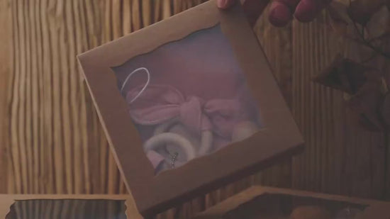 Baby Muslin Wooden Gift Sets