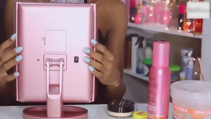 Dolovemk European HD LED light makeup mirror